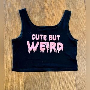 “Cute But Weird” Crop Top